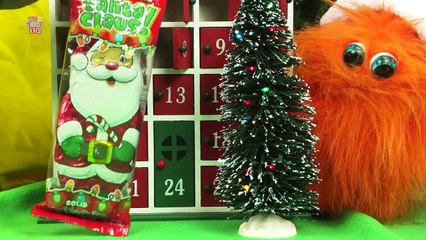 A Christmas Toy Surprise Advent Calendar Day 12 Chocolate SANTA