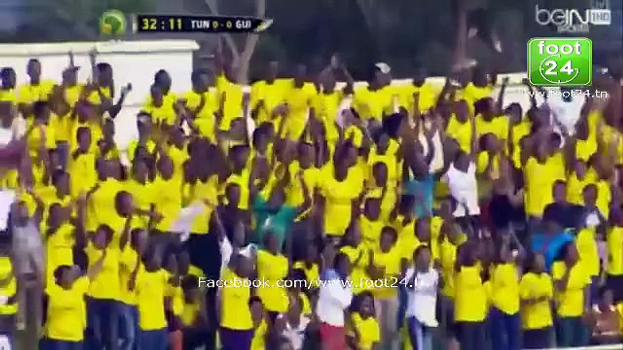 هدف العكايشي أحمد الرآآآآئع في مرمى غينيا !