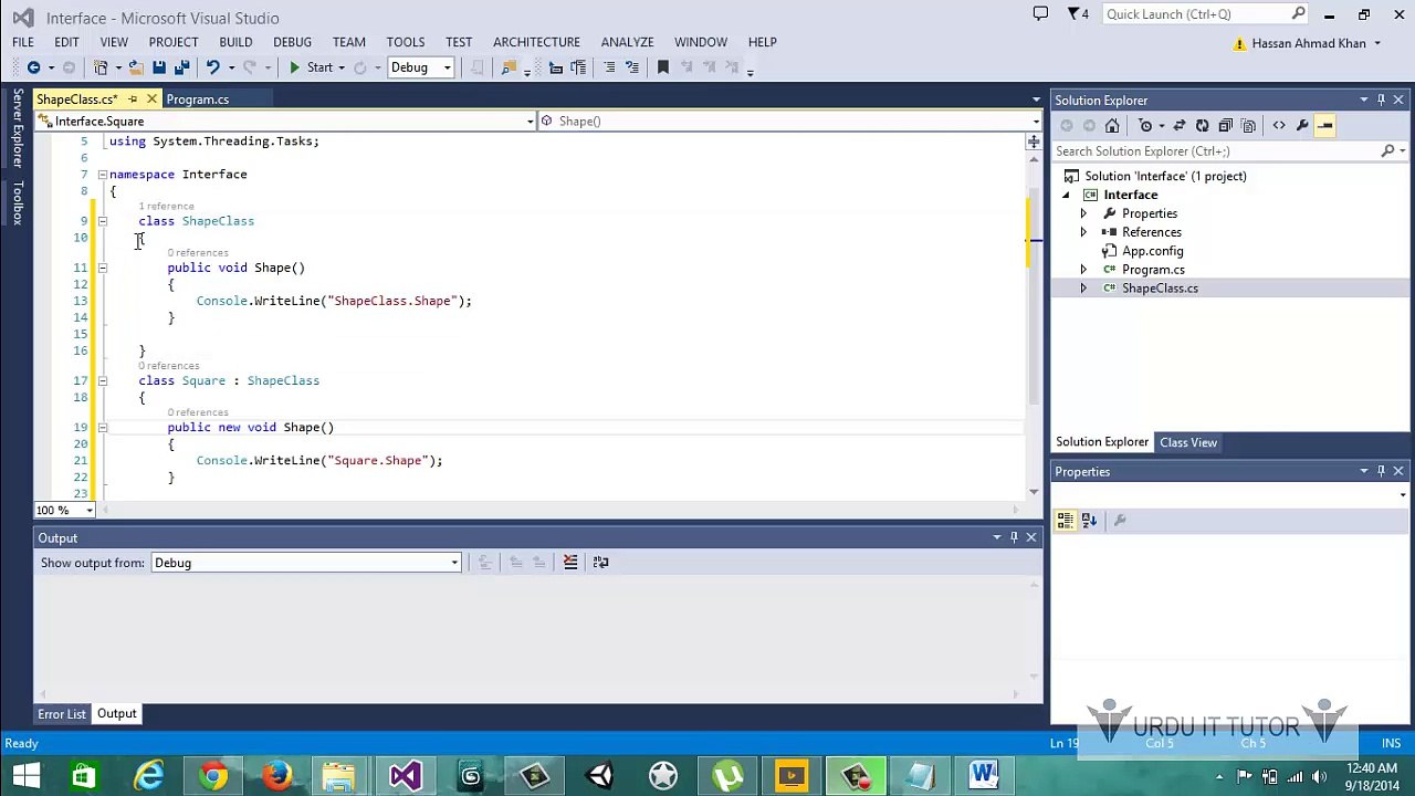 C# interface
