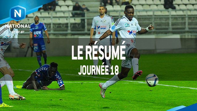 Championnat National : tous les buts de la 18e journée (2015-2016)