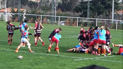 Grosse bagarre en rugby féminin