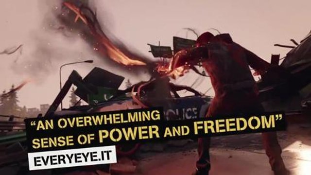 inFamous Second Son Official Reactions Trailer (PS4)