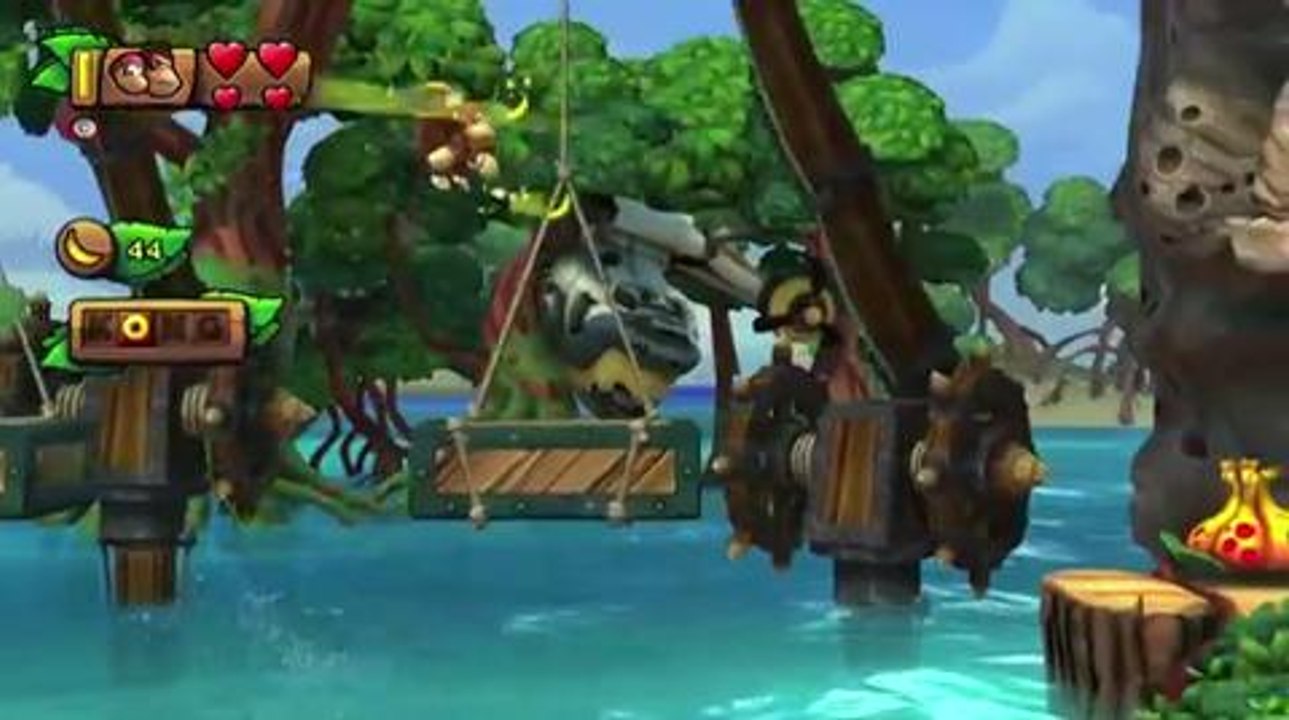 Donkey Kong Country- Tropical Freeze - Tráiler de lanzamiento (Wii U)