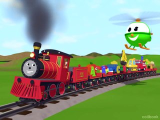 Новые мультфильмы для детей Паровозик Шонни, Алиса и Вертолетик. Английская Буква H.