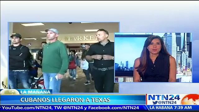 Grupo de inmigrantes cubanos llega a Texas, EE.UU., tras varios meses de odisea por Centroamérica