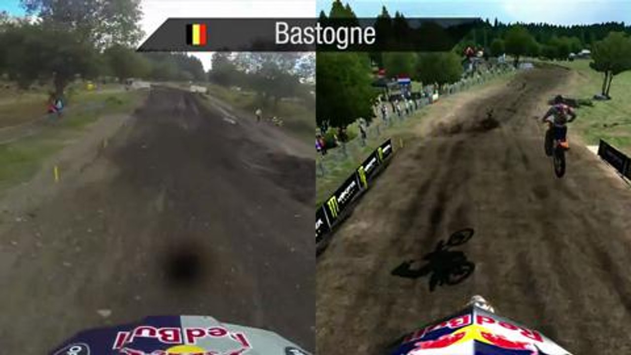 MXGP - Real vs Game Trailer - PS3 Xbox360 PS Vi...