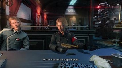 Explorando Wolfenstein The New Order    En un tren a Berlín