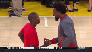 DeAndre Jordan Micd Up | Clippers vs Lakers | December 25, 2015 | NBA 2015-16 Season