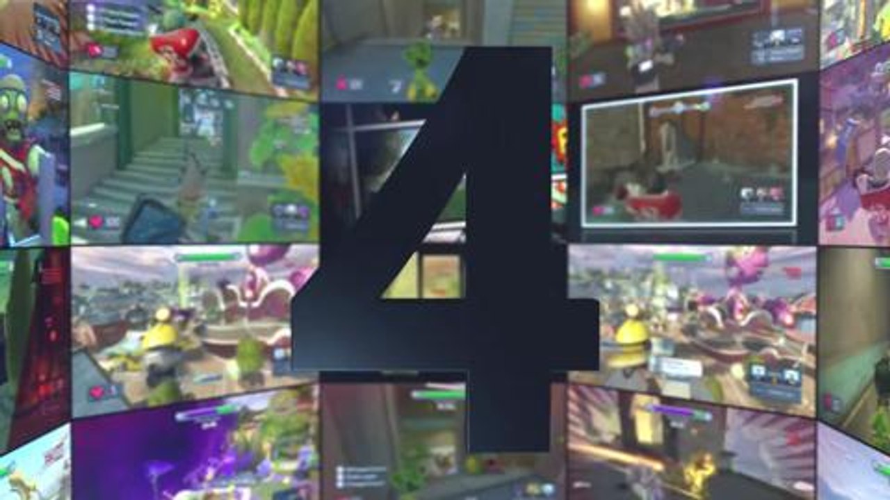 Plants vs. Zombies Garden Warfare Top 10 Kills