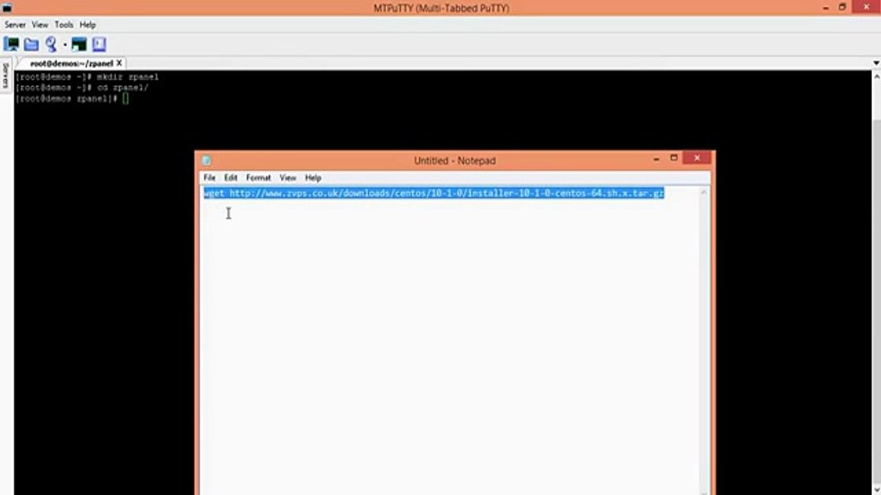 centos 6 - Install ZPanelX