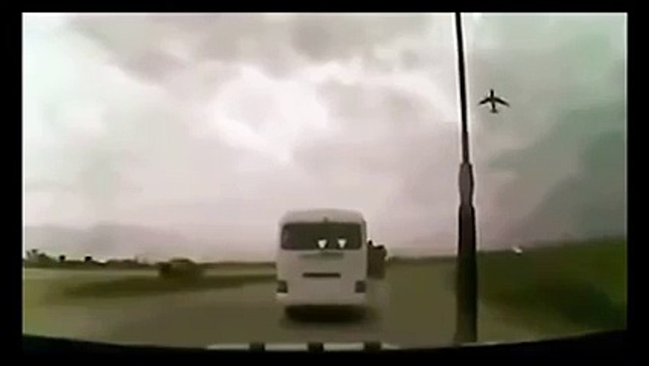 فيديو حصري للطائرة الروسية اليوم