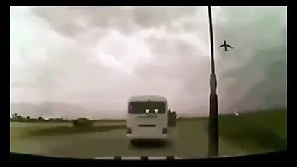 فيديو حصري للطائرة الروسية اليوم