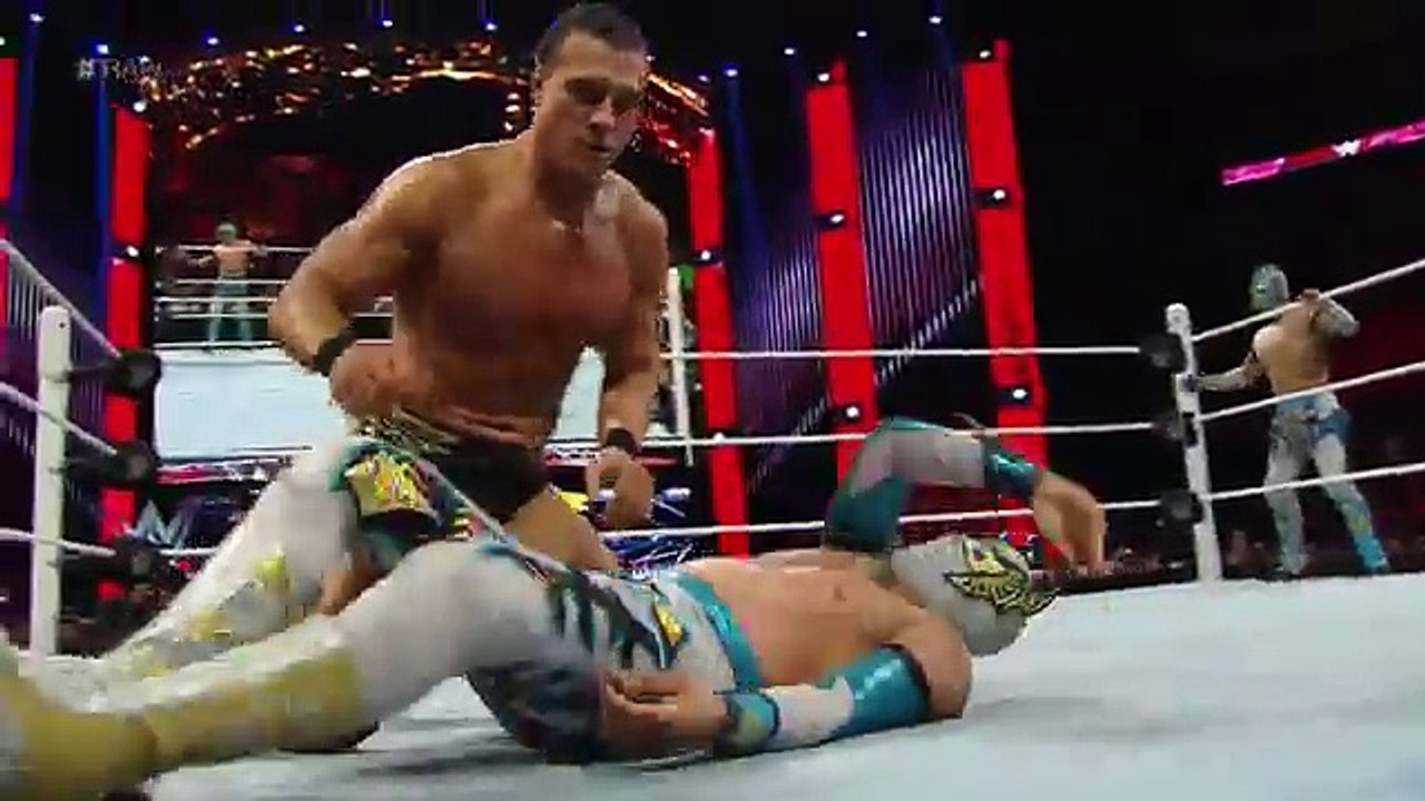 The Lucha Dragons vs. Rusev & Alberto Del Rio: Raw, February 8, 2016