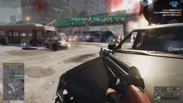 Battlefield Hardline Multiplayer gameplay - Xbox One