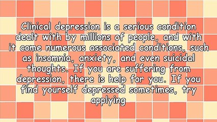 Suggestion For Those Who Are Dealing With Depression