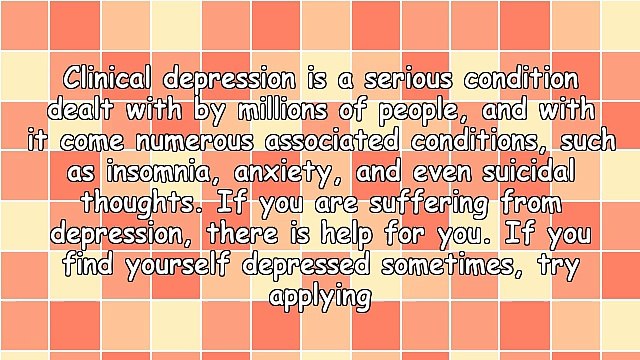 Suggestion For Those Who Are Dealing With Depression