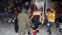 Erzurum'da çığ düştü: 1 asker yaralı