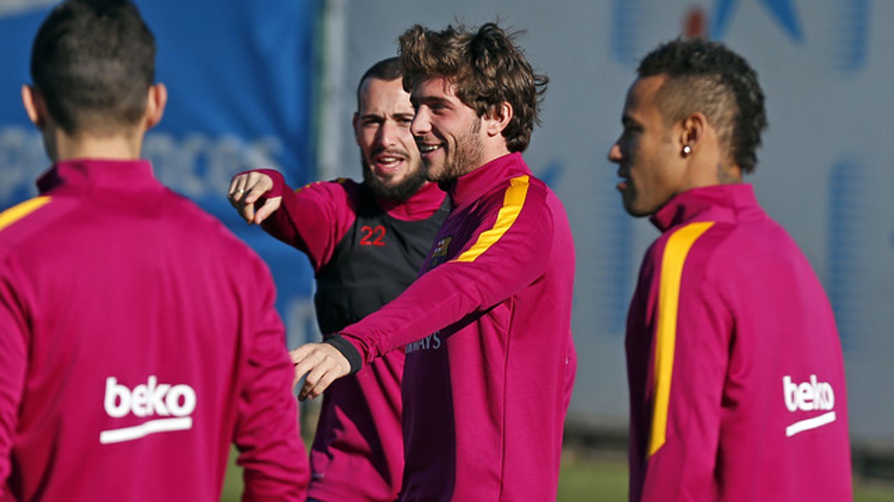 FC Barcelona training session: Barça primed for Copa quarter-finals
