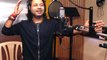 Kailash Kher croons a melody at the recording of his new song