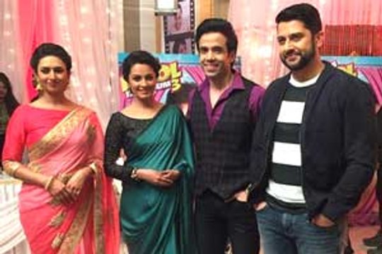 Tusshar-Aftab visit 'Yeh Hai Mohabbatein' sets for KKHH3