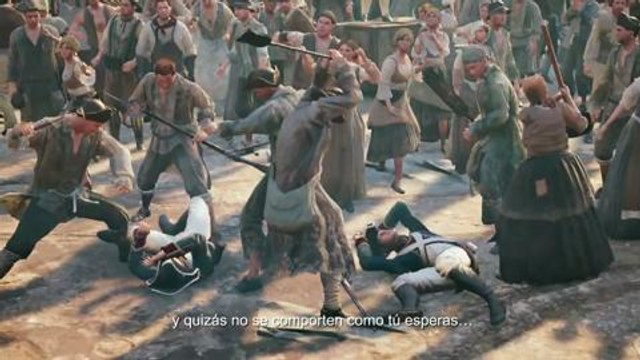 Assassin's Creed Unity Experience trailer #1- New engine, New gameplay [ES]
