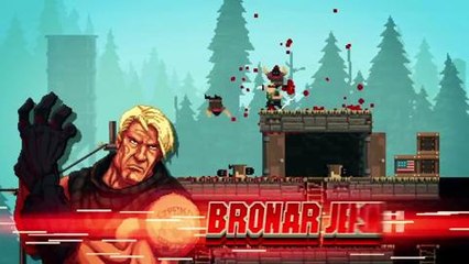 Broforce   The Expendabros Launch Trailer (The Expendables 3) (PS4, Vita)