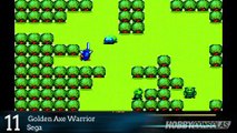Los 20 mejores juegos de Master System