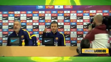 Luis Enrique Bromea al ver una niña entre la prensa ¿Se ha puesto de moda lo del Congreso? 2016 (Latest Sport)
