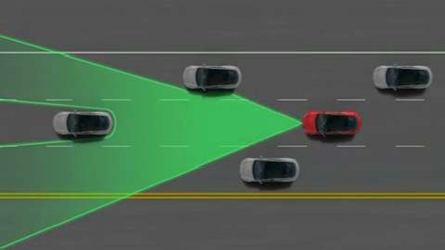 Conducción autónoma del Tesla Model S