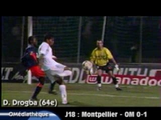 Olympique de Marseille D.Drogba reprise de volée magnifique