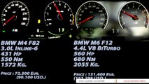 BMW M4 vs BMW M6 OnBoard Acceleration