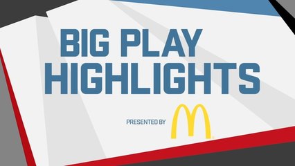 McDonalds Big Play Highlights | Divisional Playoff Weekend