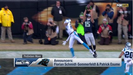 Announcers call Jermaine Kearse's TD in German