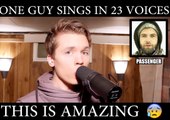 One Guy Sings In 23 Voices