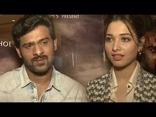 Video herunterladen: Baahubali EXCLUSIVE INTERVIEW | Prabhas Raju | Rana Daggubati | Tamanna Bhatia