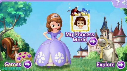 Sofias World Sofia the First Disney Junior Official Dress Up Princess Game for Girls