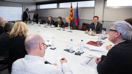 Primera reunió del Jurat de l’Espai Barça