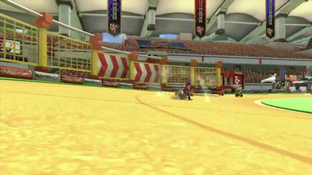 Contenido descargable de Mario Kart 8 - Estadio Excitebike (Wii U)
