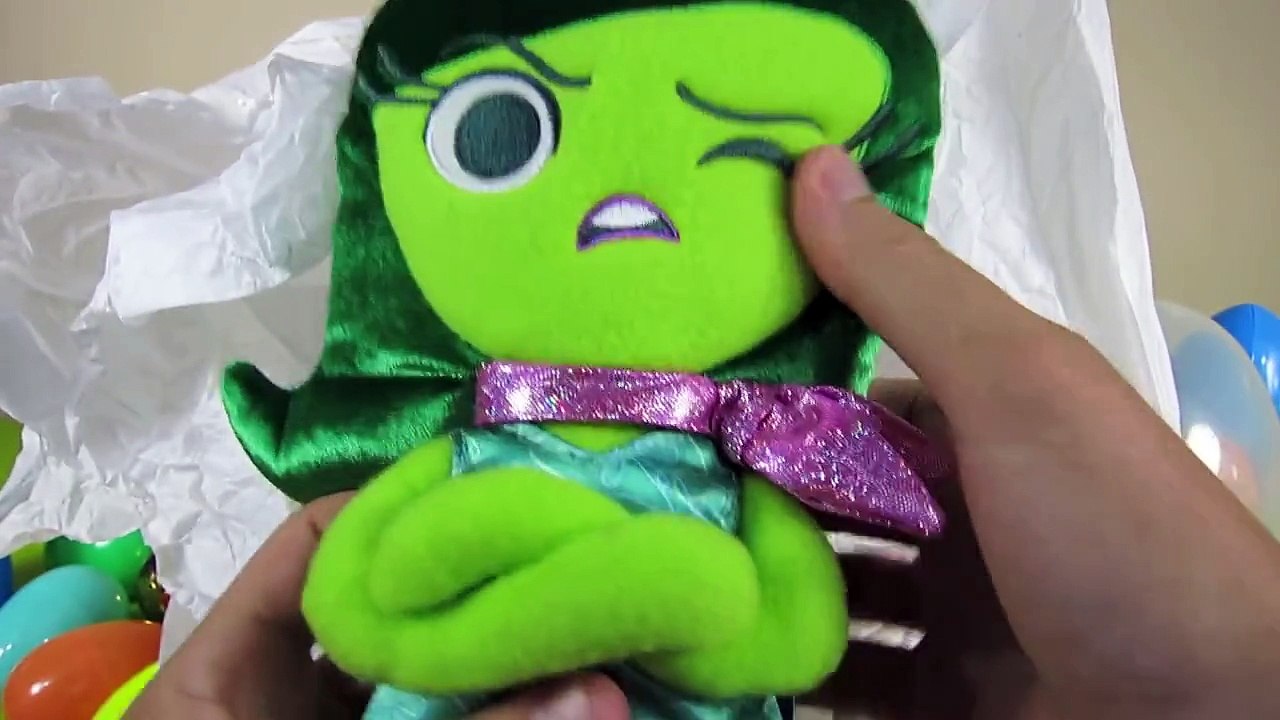 DISNEY PIXAR INSIDE OUT SURPRISE MAGIC EGG MOVIE TOYS WHATS INSIDE? HUEVO MAGICO