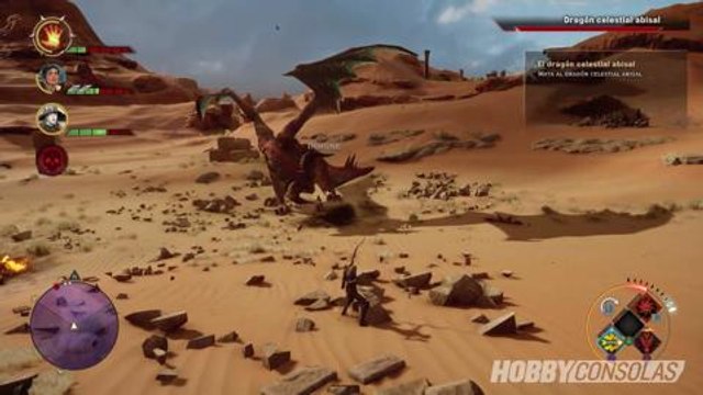 Gameplay Dragon Age Inquisition - Dragón