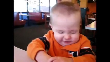 Baby Tastes Lemon First Time Cute Expressions