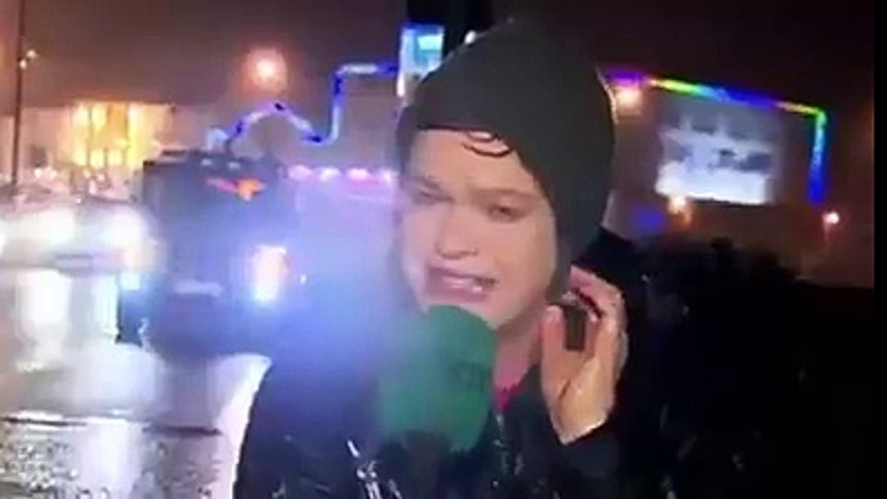 اخر نشرة جوية للمذيعة كانت انسانة طيبة هههههه