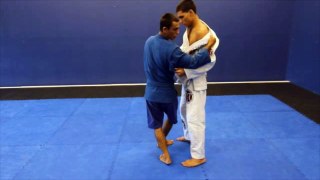 how to do ouchi gari for sambo, bjj and judo.