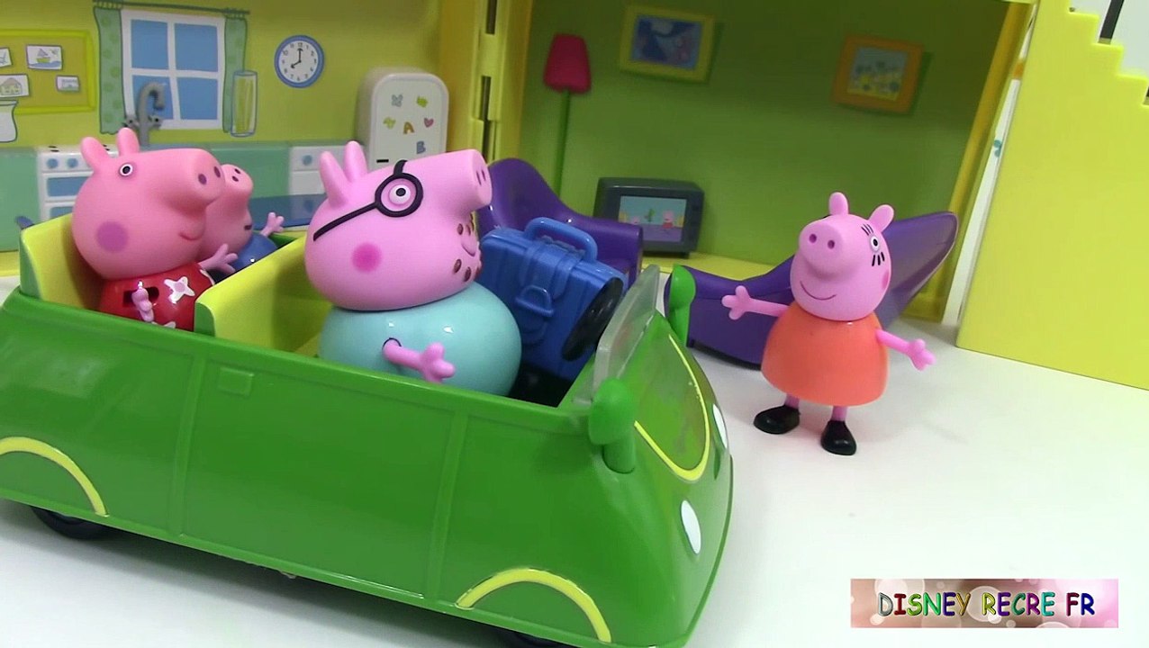 Peppa Pig La voiture de vacances Holiday Sunshine Car Jouets en français