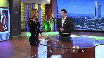 Yanet Garcia y El Pronostico Del Tiempo 03-Sep-2015 13:30 PM Full HD