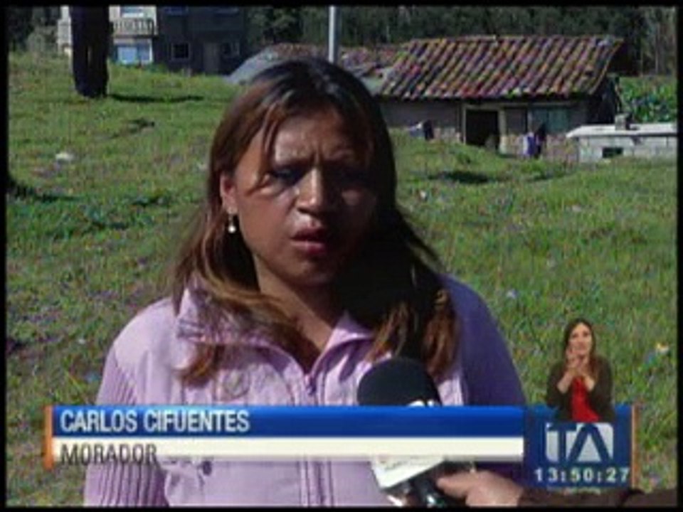 Moradores se quejan de los problemas de energía eléctrica