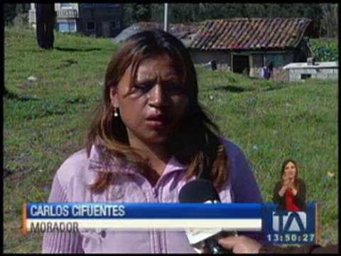 Moradores se quejan de los problemas de energía eléctrica