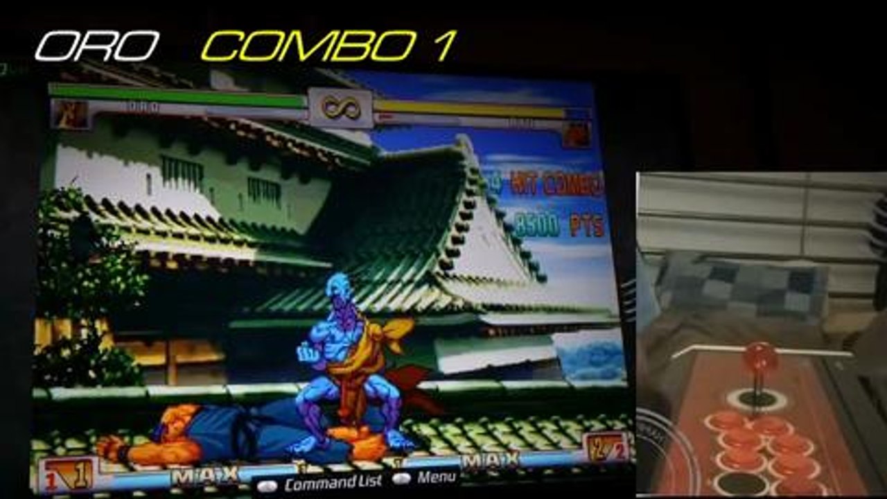 SF3 3rd Strike OE - One-Handed Combo Trials