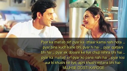 Hrithik Roshan's Memorable Dialogues _ Birthday Special