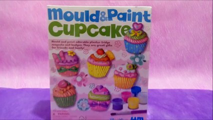 4M Mould & Paint Cup Cake DIY Fridge Magnet @ Toys World